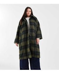 Noisy May - Brushed Wool Look Maxi Overcoat - Lyst
