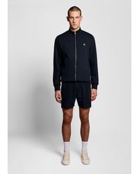Lyle & Scott - Mid Bottoms Pique Track Short - Lyst