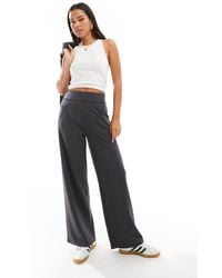 Jdy - Wide Leg Tailored Trousers - Lyst