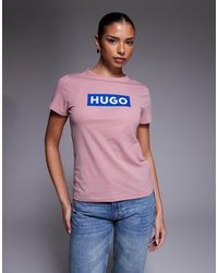 HUGO - Classic Tee T-Shirts - Lyst
