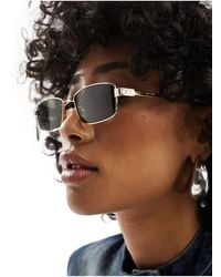 Le Specs - Bizarro Rectangle Sunglasses - Lyst