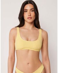 Calzedonia - Brassiere Bikini Top Crinkle Waves - Lyst