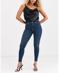 TOPSHOP Denim Jamie Skinny Jeans in 