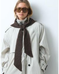 ASOS - Wide Tie Triangle Scarf - Lyst