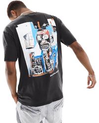 Cotton On - Cotton On Basquiat Boxy T-Shirt With Back Art Print - Lyst