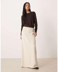 ASOS - Boucle Knitted Skirt Co-Ord - Lyst