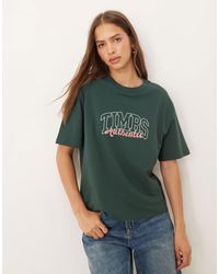 Timberland - – kurzärmliges t-shirt - Lyst
