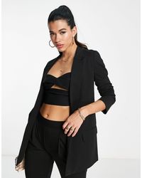 AllSaints - – aleida – blazer aus jersey - Lyst