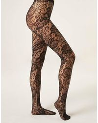 Calzedonia - Floral Fishnet Tights - Lyst