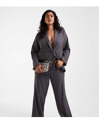 Vero Moda - Straight Smart Trouser With Crease Front Co-Ord - Lyst