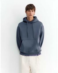 Pull&Bear - Basic kapuzenpullover - Lyst