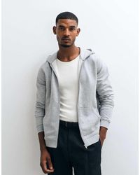 ASOS - Essentials Regular Zip Through Hoodie - Lyst