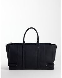 ASOS - Faux Leather Carryall Bag - Lyst