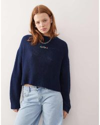 Kickers - Loose Fit Thin Knit Jumper - Lyst