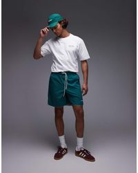 Parlez - Enigma Relaxed Logo Detail Short - Lyst