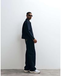 Liquor N Poker - baggy Fireman Clasp Detail Jeans - Lyst