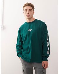 Quiksilver - – mercury old english – langärmliges t-shirt - Lyst