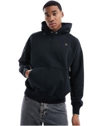 Abercrombie & Fitch - Silicone Icon Logo Heavyweight Oversized Fit Hoodie - Lyst
