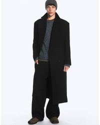 Weekday - Oversized Wool Blend Coat - Lyst