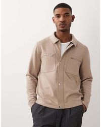 ASOS - Shacket With Chest Pockets - Lyst