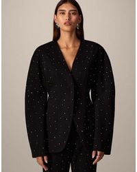 ARRANGE - Hot Fix Tailored Ovoid Sleeve Blazer Co-ord - Lyst