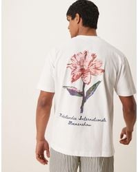 ASOS - Relaxed T-shirt With Floral Graphic - Lyst