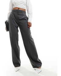 Mango - Pintuck Slouchy Tailored Trouser - Lyst