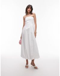 Mango - Baduea Maxi Dress With Soft Puff Hem - Lyst