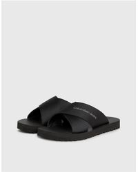 Calvin Klein - Webbing Sandals - Lyst