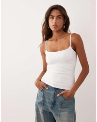 Abercrombie & Fitch - 90s Seamless Cami Top With Built - Lyst