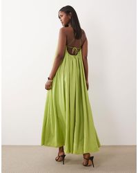 plus size maxi dress fall Final Sale Plus Size Off the Shoulder Satin Maxi Dress with Waist Tie in Yellow Royal Blue and Black Design Print