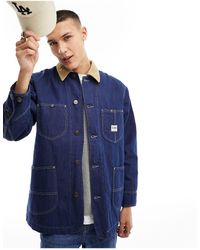 Lee Jeans - Loose Loco Denim Workwear Jacket - Lyst