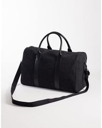 ASOS - Faux Suede Holdall Bag - Lyst