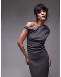 TOPSHOP - – maxikleid aus jersey - Lyst