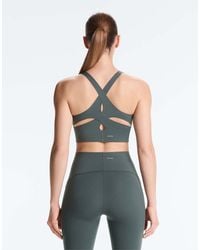 Oysho - Light Touch Medium-support Sports Bra - Lyst