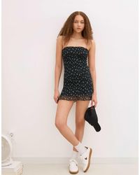 Bershka - – trägerloses minikleid - Lyst
