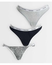 Calvin Klein - Icon Logo Thong 3pk - Lyst