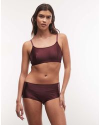 adidas - Originals Comfort Satin Boyshort - Lyst