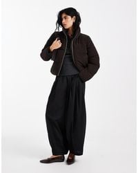 Vero Moda - Kort Pufferjack Van Corduroy - Lyst