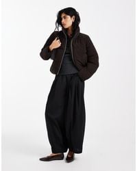 Vero Moda - Short Corduroy Puffer Jacket - Lyst