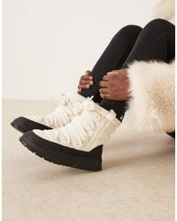 ASOS - Arrow Nylon Lace Up Snow Boot - Lyst