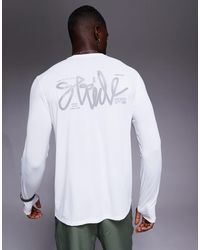 4505 - Quick Dry Performance Mesh Back Print Long Sleeve - Lyst
