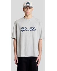 Lyle & Scott - Ss T-Shirts Reissued Script T-Shirt - Lyst