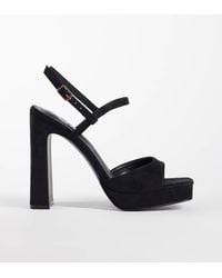 Public Desire - Rhoda Platform Heeled Sandals - Lyst