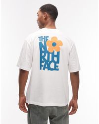 The North Face - Flower Backprint T-shirt - Lyst