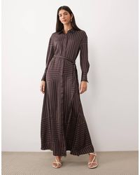 strapless open back dress Kalinka Knits Mango Stripe Cordelia Dress