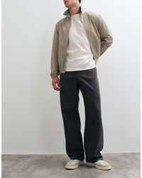 ASOS - baggy Trousers With Exposed Buttons - Lyst