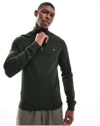 Farah - Sudadera Con Cremallera Corta Jim De -Verde - Lyst