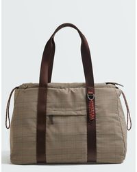 Oysho - Check Print Tote Bag - Lyst