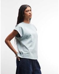 ASOS - Raglan Sleeve Heavyweight Boxy Crop Tee - Lyst